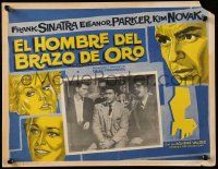 8t352 MAN WITH THE GOLDEN ARM Mexican LC R60s Frank Sinatra in inset photo + different border art!