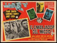 8t353 MANCHURIAN CANDIDATE Mexican LC '63 Frank Sinatra, Laurence Harvey, Frankenheimer