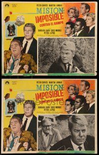 8t264 MISSION IMPOSSIBLE VS THE MOB 4 Mexican LCs '68 Peter Graves, Greg Morris & Peter Lupus!