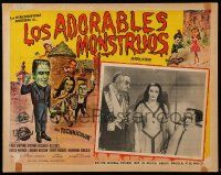 8t356 MUNSTER GO HOME Mexican LC '66 great close up of Al Lewis, Yvonne De Carlo & Fred Gwynne!