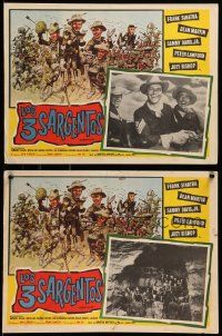 8t297 SERGEANTS 3 2 Mexican LCs '62 Frank Sinatra, Peter Lawford, Rat Pack parody of Gunga Din!