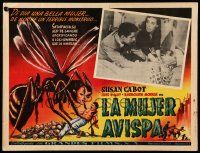 8t391 WASP WOMAN Mexican LC '62 border art of Roger Corman's lusting human-headed insect queen!