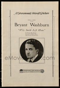 8t018 WHY SMITH LEFT HOME pressbook '19 Lois Wilson & Washburn get married but don't get to kiss!
