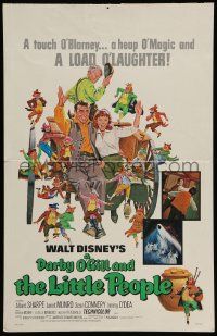8t108 DARBY O'GILL & THE LITTLE PEOPLE WC R69 Disney, Sean Connery & leprechauns, a heap O'Magic!
