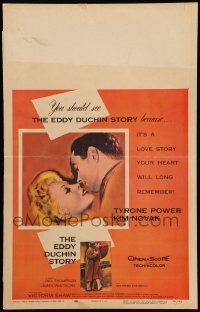 8t117 EDDY DUCHIN STORY WC '56 Tyrone Power & Kim Novak in a love story you will remember!