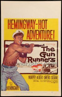 8t129 GUN RUNNERS WC '58 Audie Murphy, directed by Don Siegel, written by Ernest Hemingway!
