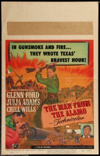 8t159 MAN FROM THE ALAMO WC '53 Budd Boetticher, Glenn Ford was the man they called The Coward!