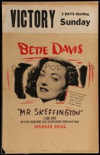 8t172 MR. SKEFFINGTON WC '44 star of stars Bette Davis as the woman of many loves!