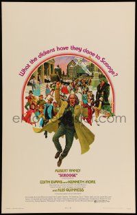 8t198 SCROOGE WC '71 Albert Finney as Ebenezer Scrooge, classic Charles Dickens story!