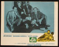 8t208 SPLIT WC '68 Jim Brown, Gene Hackman, Ernest Borgnine, Klugman, Diahann Caroll