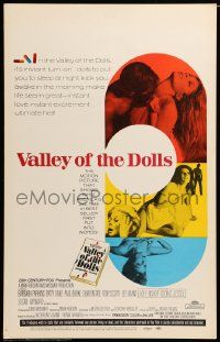 8t232 VALLEY OF THE DOLLS WC '67 sexy Sharon Tate, from Jacqueline Susann's erotic novel!