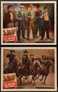8w853 DALTONS RIDE AGAIN 2 LCs '45 cool western images of Lon Chaney Jr., Alan Curtis, Noah Beery!