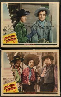 8w870 FRONTIER BADMEN 2 LCs '43 cool western images of Robert Paige, Andy Devine, Noah Beery Jr.