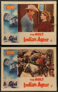 8w890 INDIAN AGENT 2 LCs '48 cowboy Tim Holt goes into action on the Native Americans' side!
