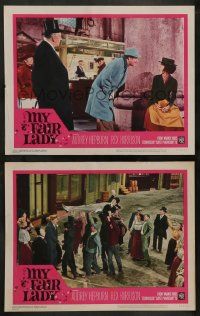 8w915 MY FAIR LADY 2 LCs '64 Audrey Hepburn, Rex Harrison, George Cukor classic!