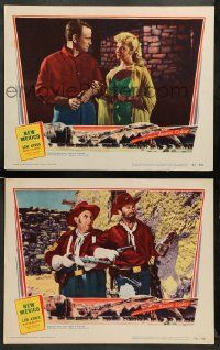 8w917 NEW MEXICO 2 LCs '50 Lew Ayres, Marilyn Maxwell & Andy Devine, this is the one above all!