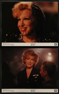 8w160 FOR THE BOYS 8 color 11x14 stills '91 Bette Midler entertains troops in WWII, James Caan