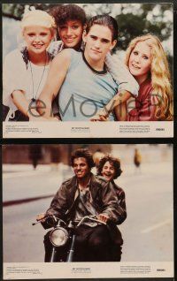 8w259 MY BODYGUARD 8 color 11x14 stills '80 Matt Dillon, Ruth Gordon, uncredited Jennifer Beals!