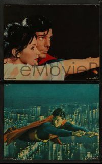 8w810 SUPERMAN 3 color 11x14 stills '78 Christopher Reeve, Kidder, Brando, top cast!