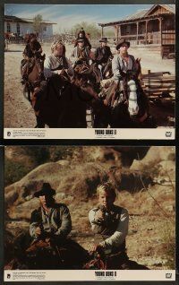 8w397 YOUNG GUNS II 8 11x14 stills '90 Emilio Estevez, Christian Slater & Keifer Sutherland!