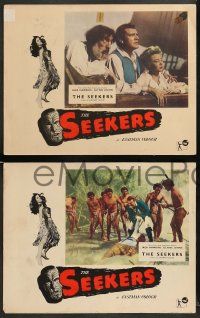 8w700 SEEKERS 4 English LCs '54 sexy Glynis Johns, Jack Hawkins, The Seekers!
