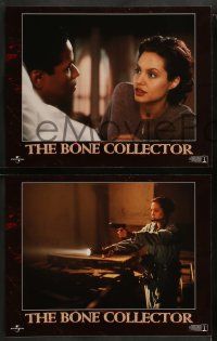 8w082 BONE COLLECTOR 8 LCs '99 Denzel Washington, Angelina Jolie, Queen Latifah