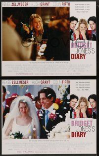 8w089 BRIDGET JONES'S DIARY 8 LCs '01 Renee Zellweger, Hugh Grant, Colin Firth