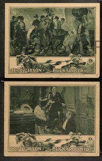 8w641 BUCKAROO KID 4 LCs '26 great western images of Hoot Gibson, Harry Todd and Ethel Shannon!