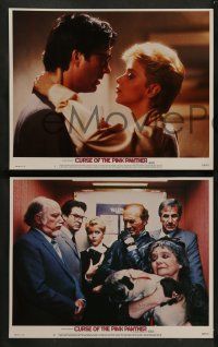 8w117 CURSE OF THE PINK PANTHER 8 LCs '83 Ted Wass, David Niven, Robert Wagner, Robert Loggia!