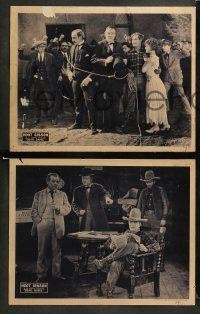 8w649 DEAD GAME 4 LCs '23 great western images of cowboy Hoot Gibson, Laura La Plante!