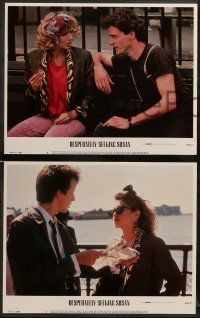 8w127 DESPERATELY SEEKING SUSAN 8 LCs '85 Madonna & Rosanna Arquette are mistaken for each other!