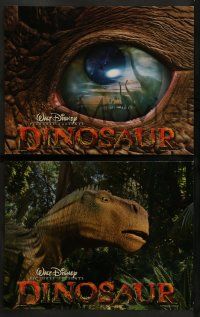 8w017 DINOSAUR 9 LCs '00 Disney, great cartoon images of prehistoric creatures!