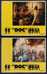 8w133 DOC 8 LCs '71 cool images of Stacy Keach, Faye Dunaway & Harris Yulin!