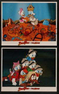 8w138 DUCKTALES: THE MOVIE 8 LCs '90 Walt Disney, Scrooge McDuck, Huey, Dewey & Louie!