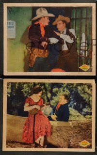 8w748 FIGHTING MARSHAL 3 LCs '31 great images of western cowboy Tim McCoy, sexiest Dorothy Gulliver