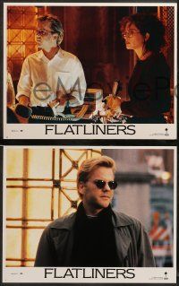 8w158 FLATLINERS 8 LCs '90 Kiefer Sutherland, Julia Roberts, Kevin Bacon, Baldwin, Oliver Platt