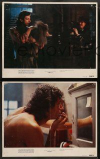 8w431 FLY 7 LCs '86 David Cronenberg, Jeff Goldblum turns into a monster, Geena Davis