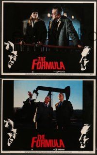 8w163 FORMULA 8 LCs '80 Marlon Brando & George C. Scott, directed by John G. Avildsen!