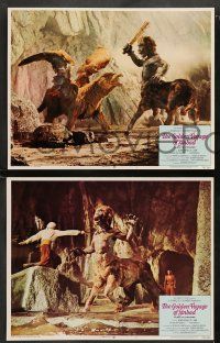 8w173 GOLDEN VOYAGE OF SINBAD 8 LCs '73 Ray Harryhausen, cool fantasy special effects images!
