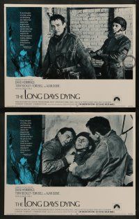 8w230 LONG DAY'S DYING 8 LCs '68 David Hemmings, English World War II movie from Alan White novel!