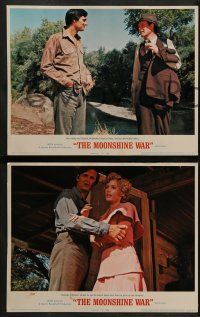 8w251 MOONSHINE WAR 8 LCs '70 from Elmore Leonard's novel, bootleggers in 1932, The Whiskey War!