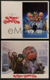 8w255 MUPPET CHRISTMAS CAROL 8 LCs '92 Jim Henson, Frank Oz, Michael Caine & Kermit the Frog!