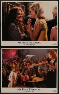 8w258 MY BEST FRIEND'S WEDDING 8 LCs '97 Julia Roberts, Dermot Mulroney, Cameron Diaz!