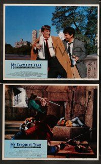 8w261 MY FAVORITE YEAR 8 LCs '82 cool images of Peter O'Toole & Mark Linn-Baker, Jessica Harper!