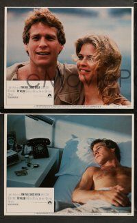 8w273 OLIVER'S STORY 8 LCs '78 romantic images of Ryan O'Neal & Candice Bergen!