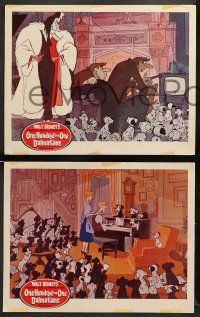 8w783 ONE HUNDRED & ONE DALMATIANS 3 LCs '61 most classic Walt Disney canine family cartoon!