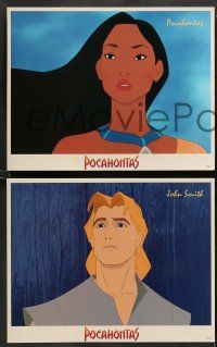 8w004 POCAHONTAS 16 LCs '95 Walt Disney Native American Indian cartoon, great images!