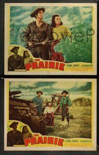 8w692 PRAIRIE 4 LCs '47 James Fenimore Cooper western, mighty as the great midwest!