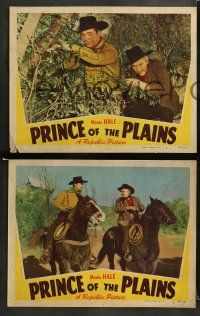 8w607 PRINCE OF THE PLAINS 5 LCs '49 great western images of cowboy Monte Hale as Bat Masterson!