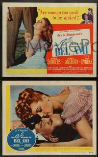 8w293 PRIVATE AFFAIRS OF BEL AMI 8 LCs '47 sexy Angela Lansbury is too weak to be wicked!